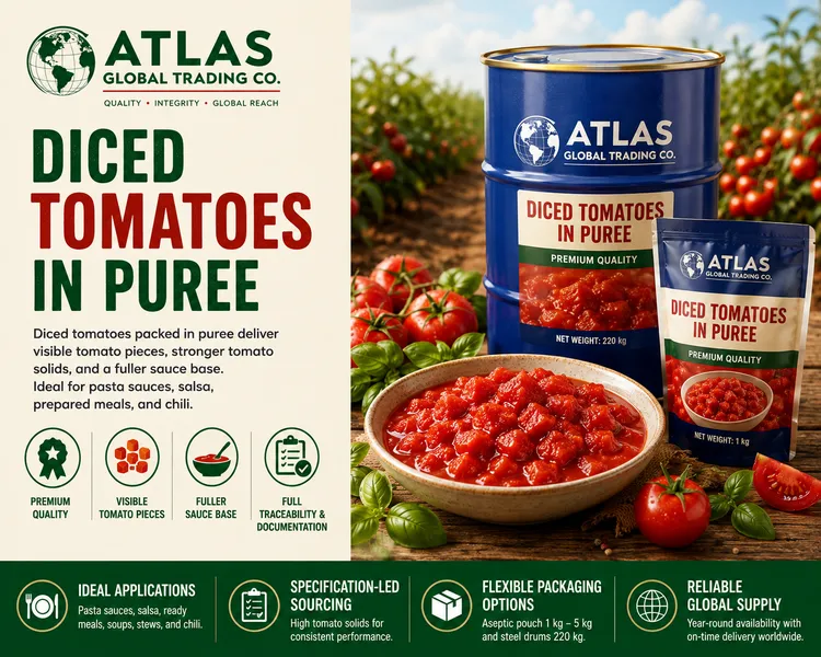 Diced Tomatoes in Puree