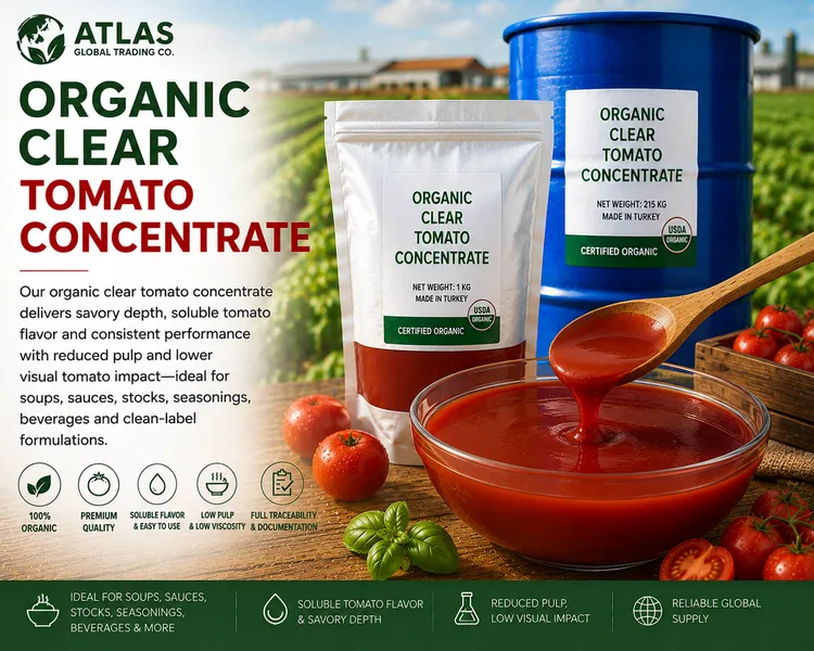 Organic Clear Tomato Concentrate
