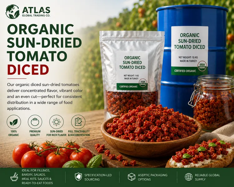Organic Sun-Dried Tomato Diced