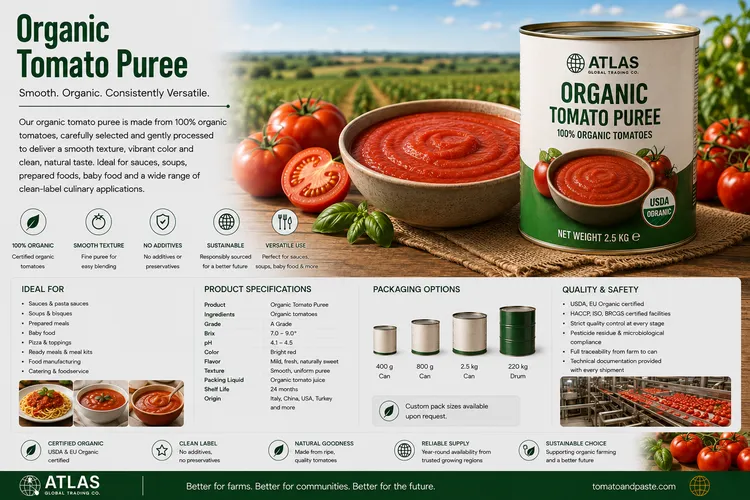 Organic Tomato Puree