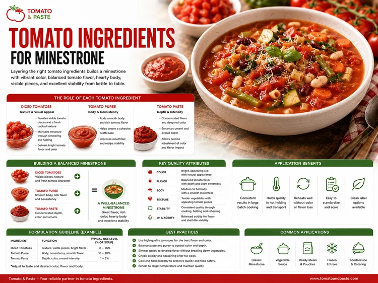 Tomato Ingredients for Minestrone