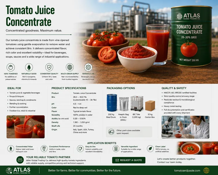 Tomato Juice Concentrate