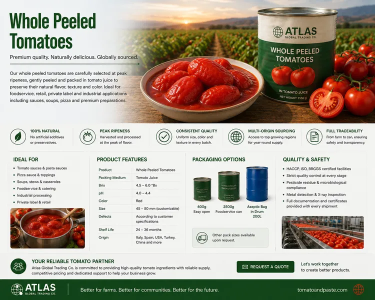 Whole Peeled Tomatoes